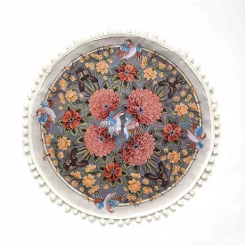 رومیزی گرد گلستان شاعران