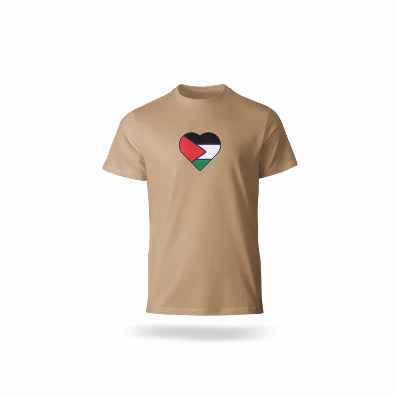 تیشرت قلبم فلسطین 01