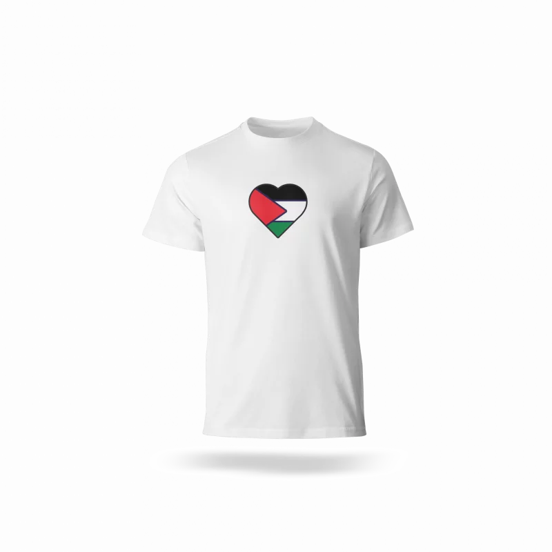 تیشرت قلبم فلسطین 01