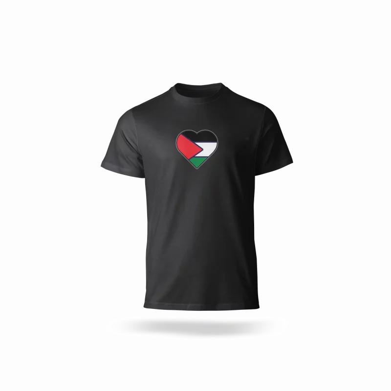 تیشرت قلبم فلسطین 01
