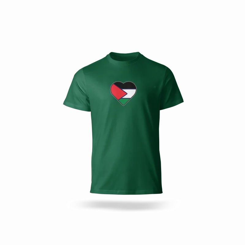 تیشرت قلبم فلسطین 01