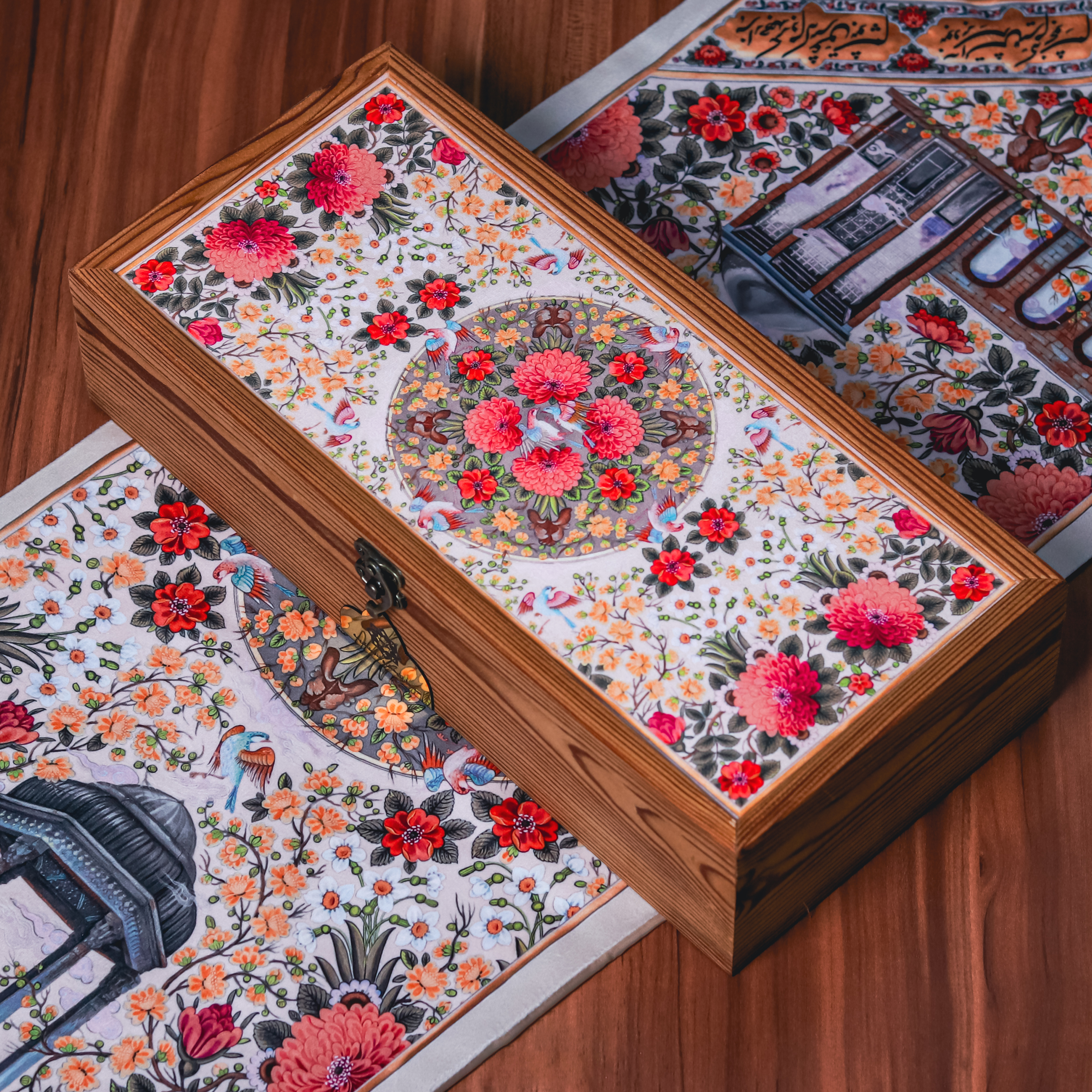 جعبه و رانر گلستان شاعران