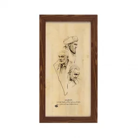 قاب شهدای مقاومت  افقی30*15