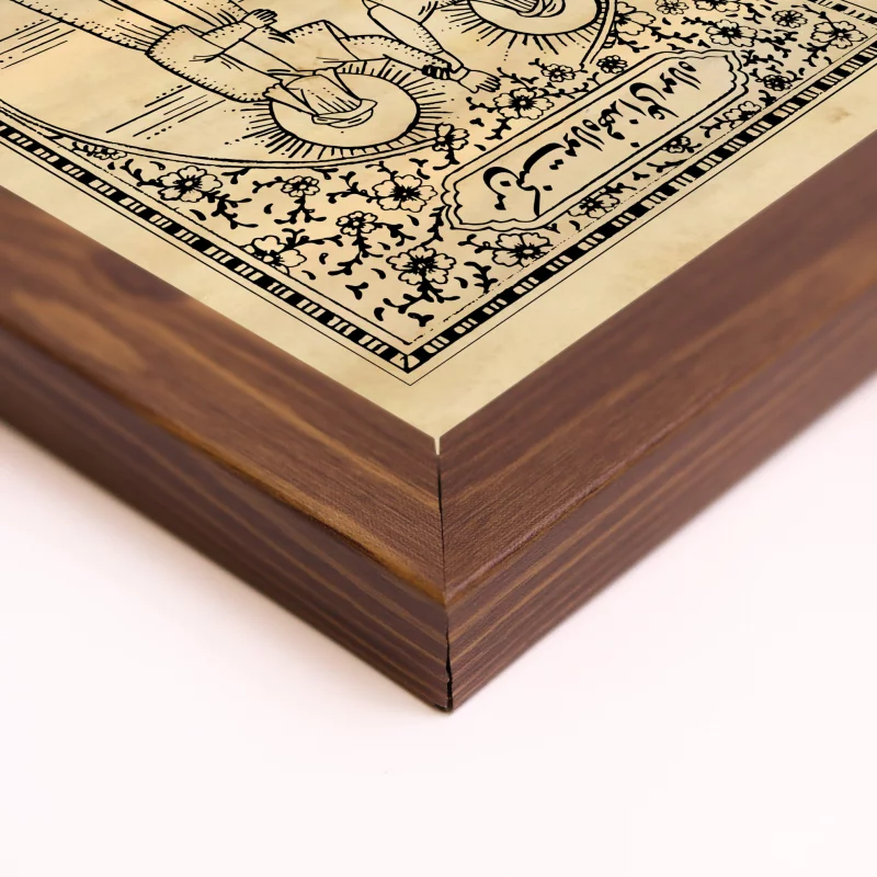 قاب چاپ سنگی غدیر (عمودی20*30)