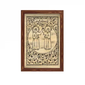 قاب چاپ سنگی غدیر (عمودی20*30)