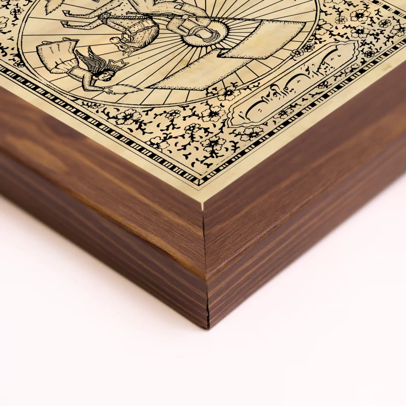 قاب چاپ سنگی امام زمان (عمودی20*30)