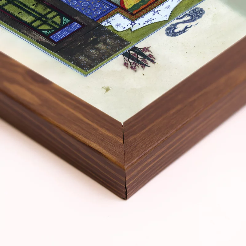 قاب علامه بهجت، خدا عمودی