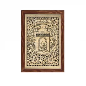 قاب چاپ سنگی امام رضا (عمودی20*30)