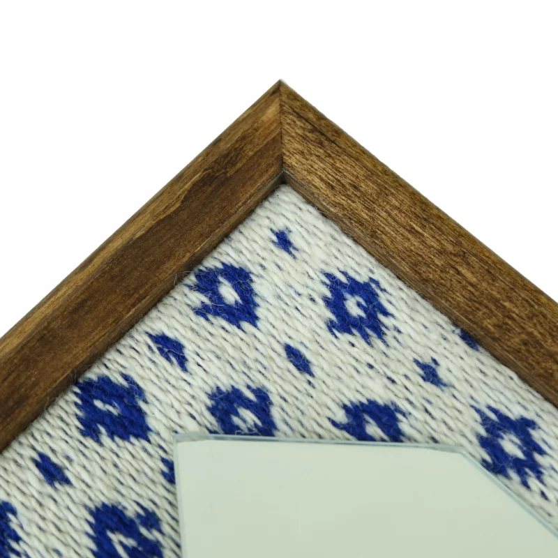 قاب آینه چوب و زیلو 