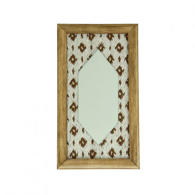 قاب آینه چوب و زیلو 