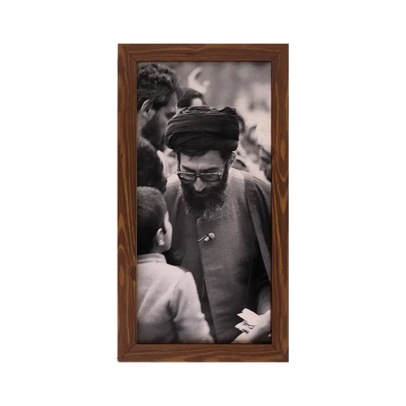 قاب  افقی 11 از مجموعه رهبرم30*15طرح چوب