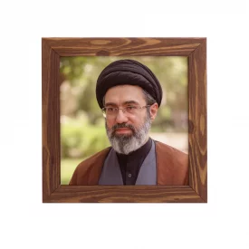قاب  پی‌وی‌سی 05 رهبرم اقا مجتبی  15در15 مربع