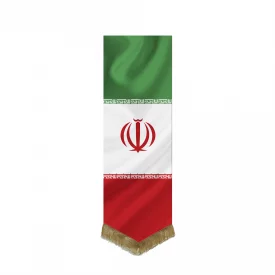 بیرق مخمل اقتصادی پرچم ایران  210*70