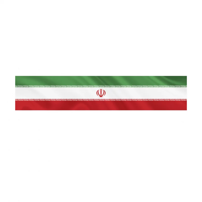 کتیبه پرچم ایران 350*70