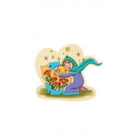 استیکر  کودک میهن من 02  6*10