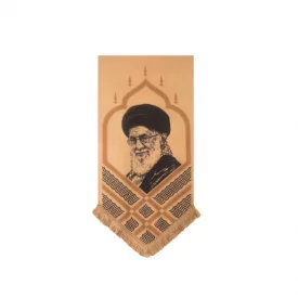 بیرق مخمل اقتصادی تمثال رهبری  70*35