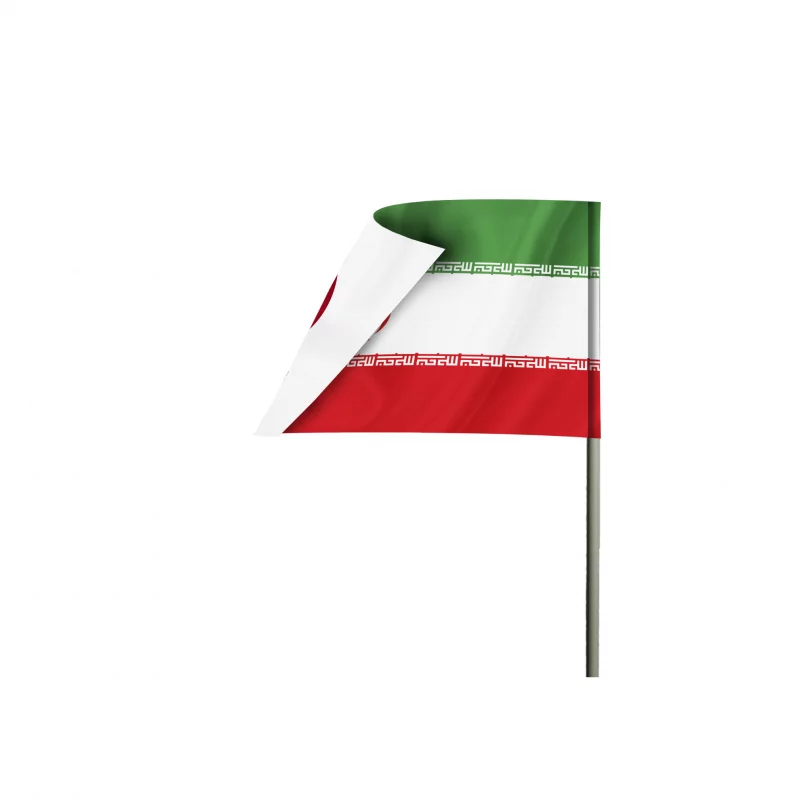 پرچم دو رو  ساتن اقتصادی ایران و حشد الشعبی  100*60