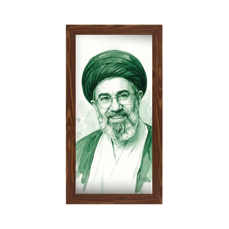 قاب  پی‌وی‌سی نفاشی اقا مجتبی 01 -   15در30 عمودی