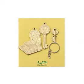 پک دسته کلید  چوبی دخترانه 04