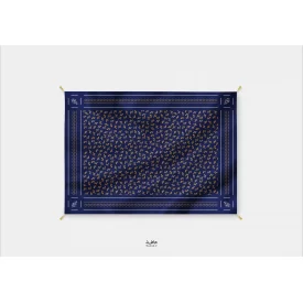 سفره مخمل زیتون  100*140