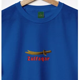 تیشرت کودک پنبه ذوالفقار  02 ابی