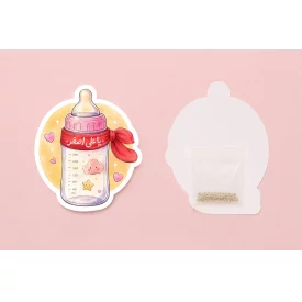 بسته 20 عددی کارت نذری مقوا گلاسه یا علی اصغر   7*6