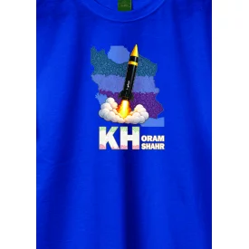 تیشرت کودک پنبه خرمشهر 02 ابی