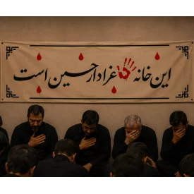 کتیبه مخمل اقتصادی این خانه   100*46