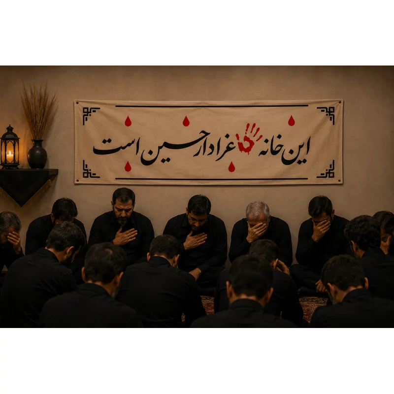 کتیبه مخمل اقتصادی این خانه   100*46