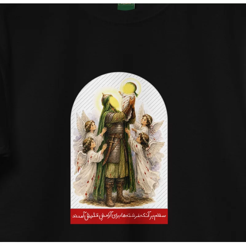 تیشرت کودک پنبه ذوالجناح مشکی