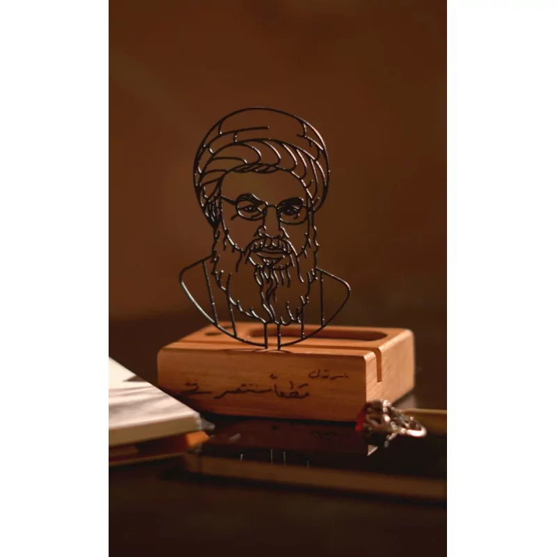 استند رومیزی شهید سید حسن نصرالله