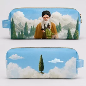 جامدادی مخمل مثل سرو 17*7*4