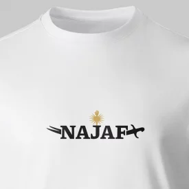 تیشرت پنبه ذوالفقار نجف سفید