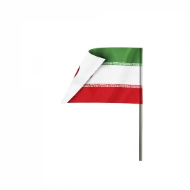 پرچم دو رو ساتن اقتصادی ایران و حشد الشعبی  120*70