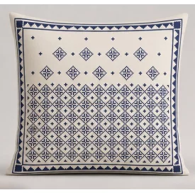 کوسن مخمل طرح زیلو 44×44