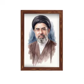 قاب پی‌وی‌سی رهبری _ آبرنگ 20×30 عمودی